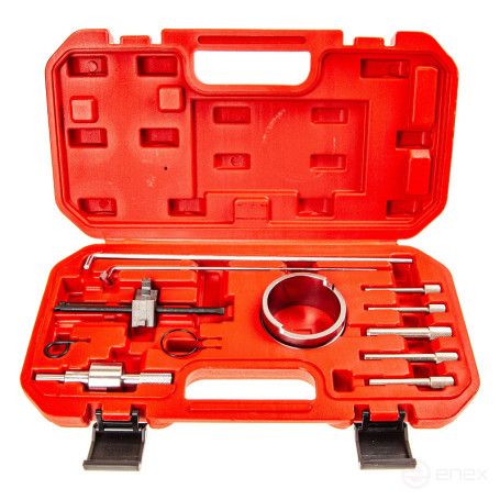 Набор фиксаторов для обслуживания двигателей ER-86735 Сitroen, Peugeot (1.8, 2.0) 13пр., в кейсе ЭВРИКА /1/4