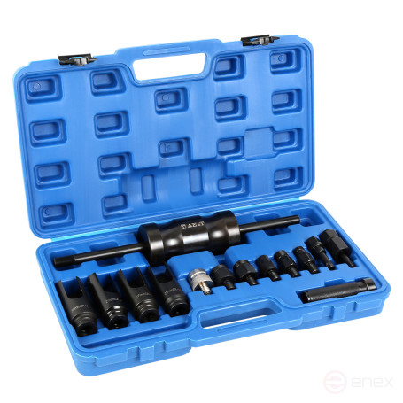 Injector Puller with Reverse Hammer (14 pieces) TA-D1081 AE&T