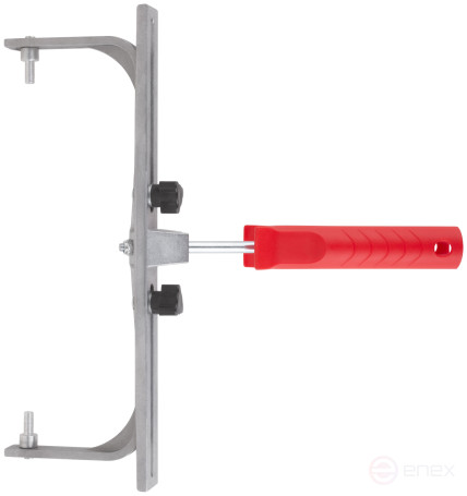 Roller handle 250-450 mm, aluminum Ø 8 mm, sliding