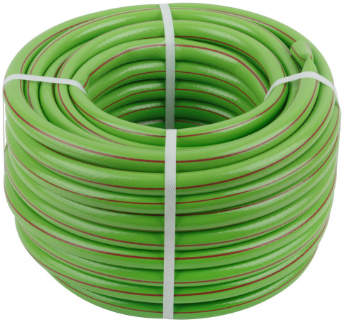 Irrigation hose three-layer reinforced elastic 1/2" x 2.1 mm, 25 m