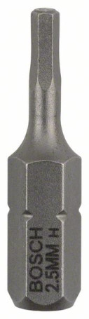 Nozzle-bits Extra Hart HEX 2,5, 25 mm