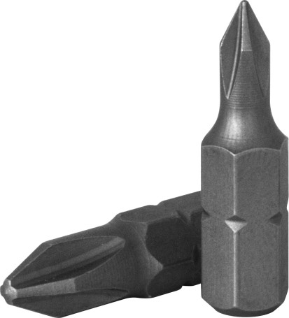 D125P2A 1/4" DR Cross bit insert, PH2, 25 mm