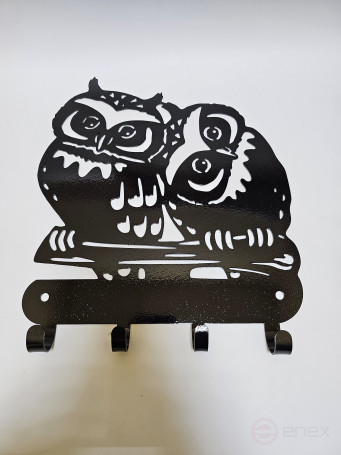 Wall-mounted metal housekeeper "Sovushki"