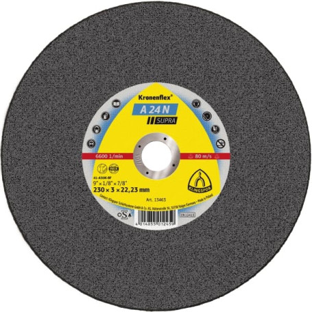 INOX A 24 N Supra cutting wheel, 125 x 2.5 x 22.23