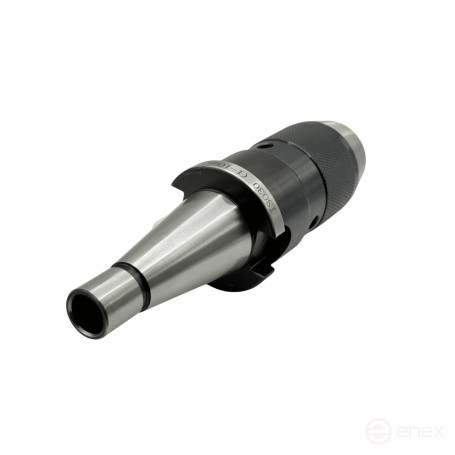 Self-locking drilling chuck PSS 10 (1.0-10.0), with SK30 shank, type SK30-APU10-80 TORNERI T027217