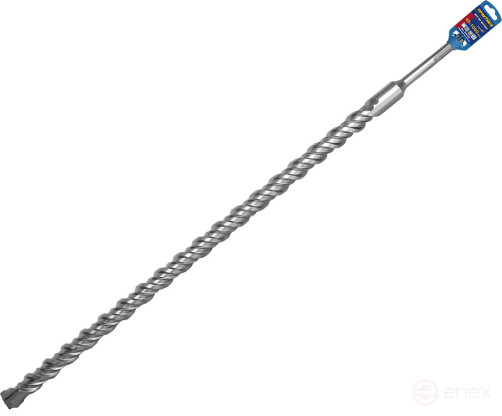 Бур SDS-MAX ПРАКТИКА 40 х 860/1000 мм, КВАДРО, серия Эксперт, по бетону (648-045)