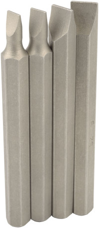 Набор насадок для ударной отвертки (шлиц5;6;8;9*80mm S2) "АвтоDело PRO" (40005)