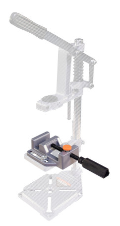 Vise for rack, quick-release, 65 mm