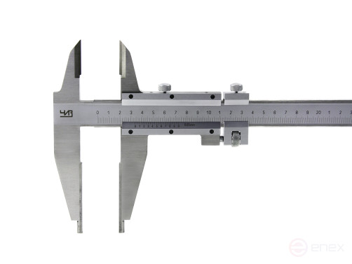Vernier caliper SHT - 2 - 1000 0,1 with carbide sponge CHEESE