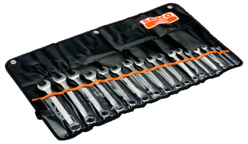 Set of combination wrenches 6 - 22 mm, 17 pcs