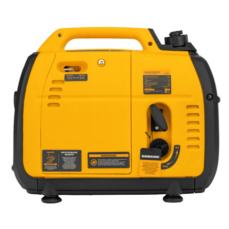 GT-1200iS inverter generator, 1.2 kW, 230 V, 2.4 L tank, closed housing, manual start Denzel