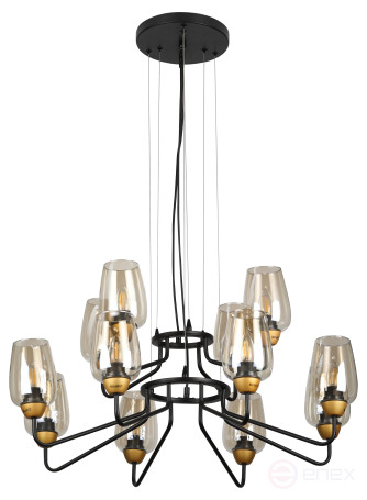 Люстра Rivoli Gera 4065-212 12 х E27 40 Вт дизайн