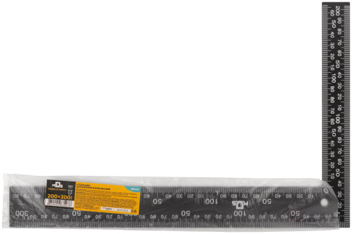 Угольник столярный цельнометаллический 200х300 мм