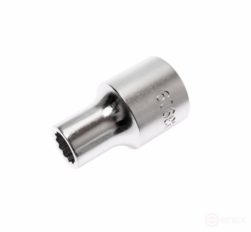 Головка торцевая 1/2" 09мм 12-ти гранная L=38мм JTC