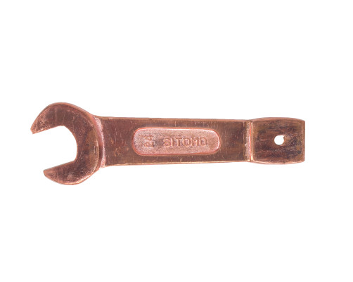 Ключ гаечный рожковый односторонний ударный 24 мм омеднение SITOMO