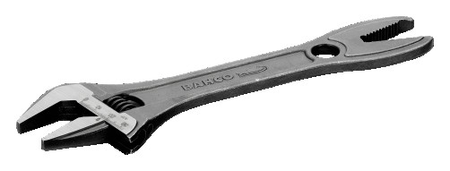 Adjustable wrench, length 205/grip 32 mm