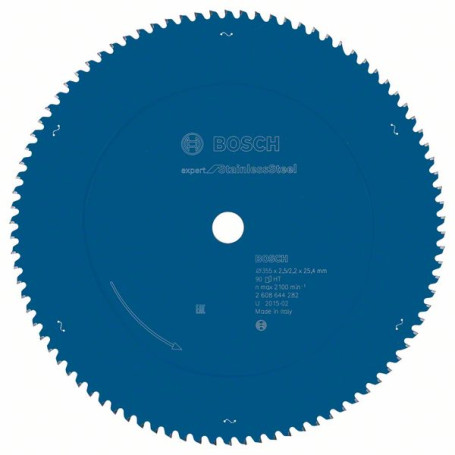 Expert for Stainless Steel Saw blade 355 x 25.4 x 2.5 x 90