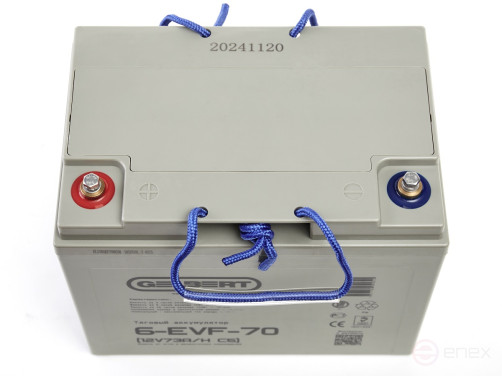Тяговый аккумулятор Gelbert 6-EVF-70 (12V73A/H C5)
