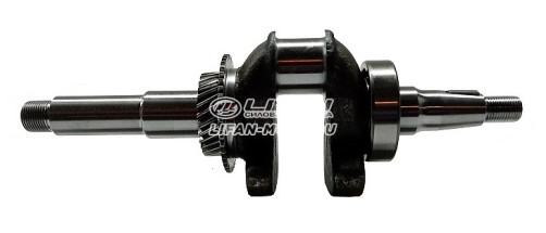 Коленвал LIFAN 13100/177F (для мотопомпы 80SP) резьбовой вал W1 type