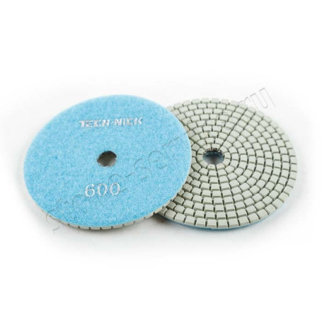 Алмазный гибкий шлифовальный круг TECH-NICK WHITE NEW, 100x2.5мм, Р 600
