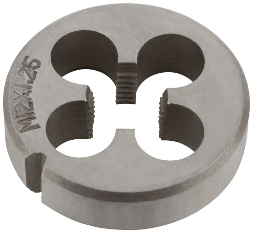 Metric die, alloy steel M12x1.25 mm