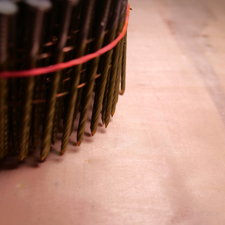 CNW drum nails for wood (2.8*70 mm, BKSm, smooth, 6000 pcs/pack)