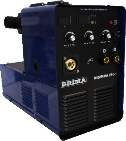 Сварочный полуавтомат BRIMA MIG/ММА-250-1 (220В) (15кг)