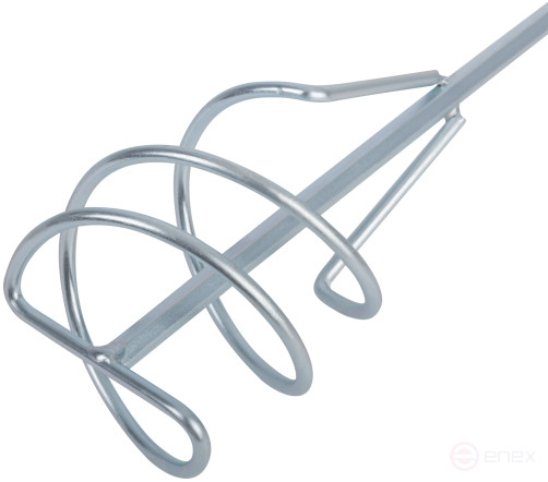 Mixer for building mixes, galvanized, shank SDS-PLUS 120x600mm