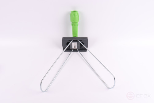 ACG Holder Metal Frame Plastic Handle 60x10 cm (Grey + Green) 1023074