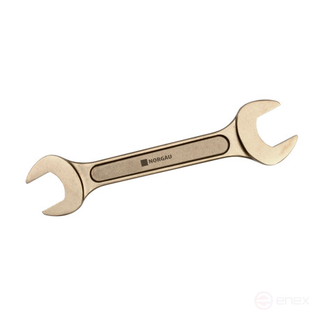 Ключ гаечный рожковый NORGAU Industrial двусторонний искробезопасный 46х50 мм, N6-46х50NSA