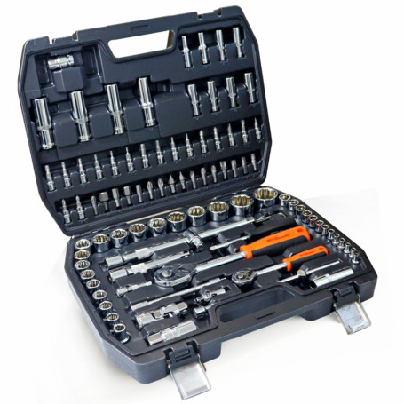 MegArsenal 94-piece Hand Tool Set with 12-faceted Heads