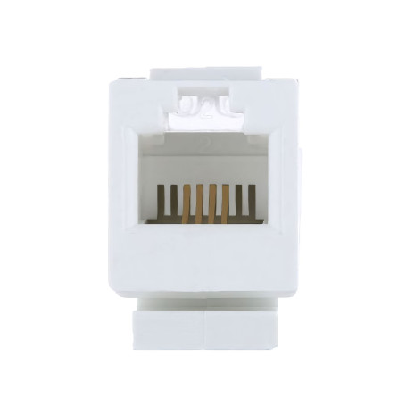 The mechanism of the telephone socket RJ-12 (6 contacts)