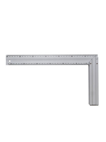 Угольник алюминиевый строительный 350 мм (две шкалы)