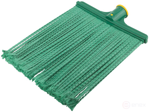 Метла пластиковая №1, плоская мягкая 260х330 мм ( посадочный диаметр 25 мм )