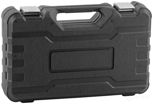 Заклепочник комбинированный Профи с поворотным механизмом 0-360 гр., для резьбовых заклепок М3-М6 и вытяжных заклепок 2,4-4,8 мм (270 мм), кейс