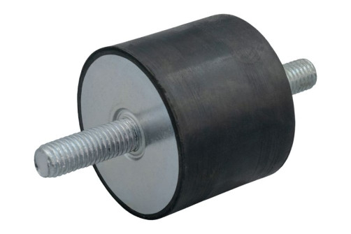 Cylindrical vibration isolator with external thread, type EC (A) M6x18 30.59 kg A00005.16002001506