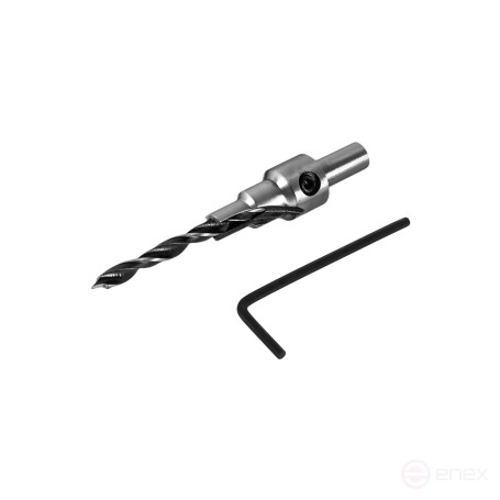 Wood drill bit for furniture screeds PRACTICE 7 x 50 mm , blister (774-948)