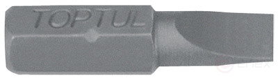 1/4" slotted bit 6.5x1.2 L=25 mm TOPTUL