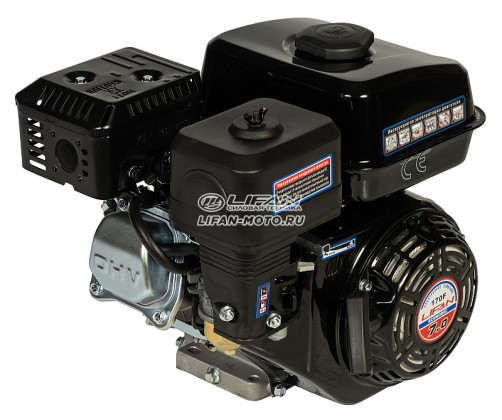 Lifan 170F Eco engine, Spline shaft