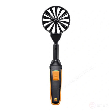 Impeller probe (Oslash 100 mm) with Bluetooth including Testo temperature sensor