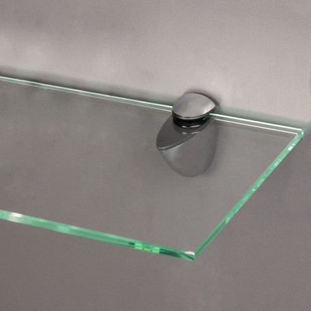 Shelf holder PELIKAN small mat. chrome AKS