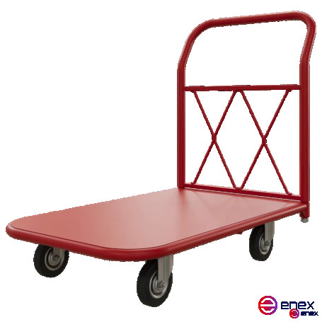 Тележка платформенная ТП 3 RT (600х1000) колёса d 160