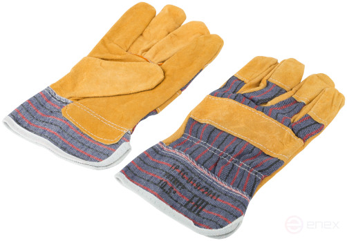 Gloves sawn reinforced 10.5"