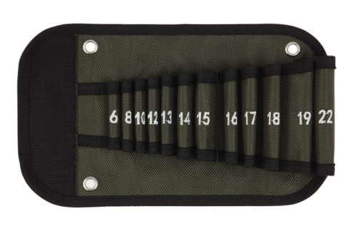 Branded bag for a set of keys combined 6, 8, 10, 12, 13, 14, 15, 16, 17, 18, 19, 22 mm, 12 pcs. (for set 511312)