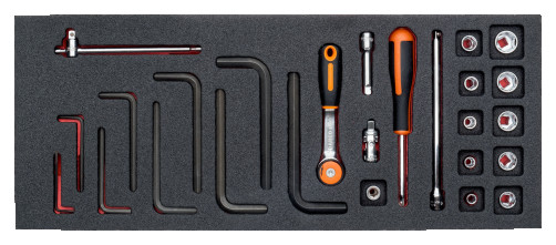 A set of end heads of modular design FF1E2008