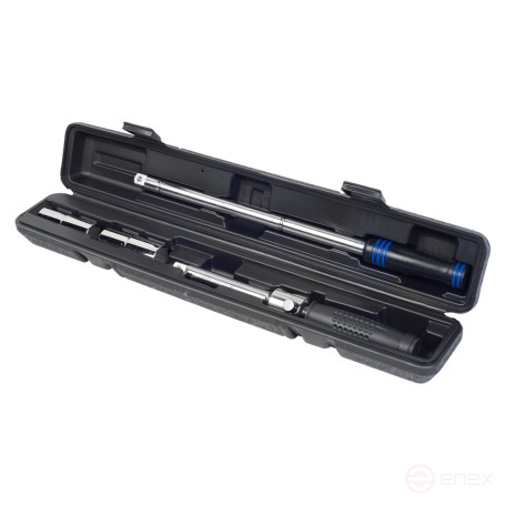 Ключ балонный крестообразный 1/2, 17, 19, 21, 23 мм, кейс, разборный МАСТАК 028-42079C