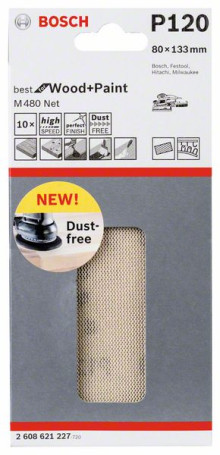 Шлифлист 80 x 133 mm, 120