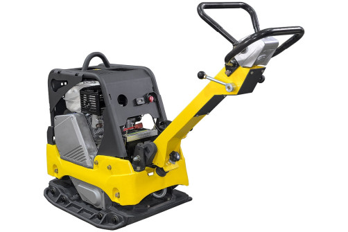 Reversible vibrating plate TSS-CP-320 (hydraulic drive, electric start, battery) with headphones