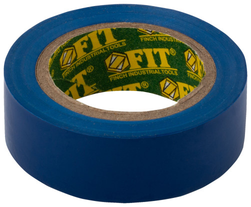 PVC tape 19 mm x 0.13 mm x 10 m ( blue )
