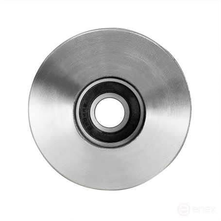 Pulley roller d. 110 mm with bearings for cable pulling